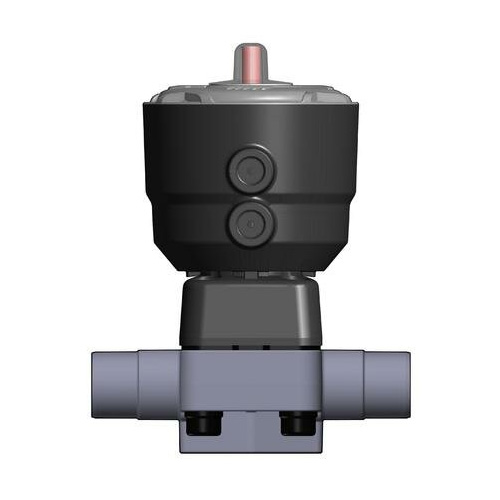 PVDF 2/2-Wege-Membranventil DK/CP, Schweißstutzen, DA, EPDM, Typ 382